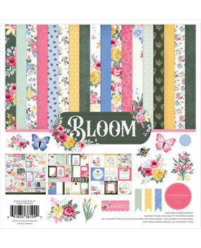 Carta Bella Bloom 12x12 Inch Collection Kit (CBBL366016) Carta Bella Bloom 12x12 Inch Collection Kit (CBBL366016)
