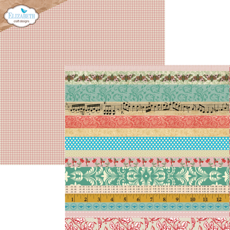 Elizabeth Craft Designs Harmonious Hodgepodge 12x12 Inch Patterned Cardstock Paper (C024) Elizabeth Craft Designs Harmonious Hodgepodge 12x12 Inch Patterned Cardstock Paper (C024)