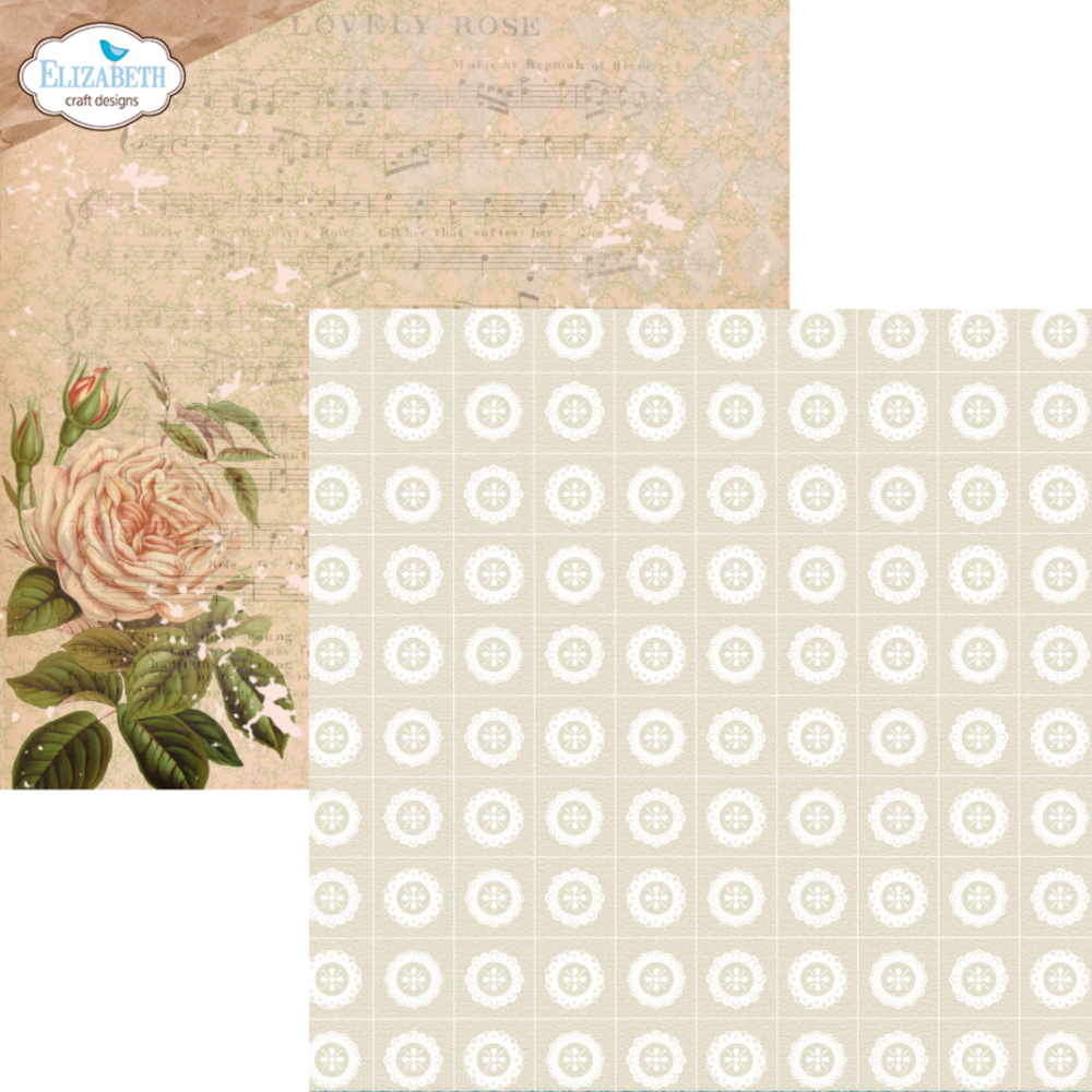Elizabeth Craft Designs Harmonious Hodgepodge 12x12 Inch Patterned Cardstock Paper (C024) Elizabeth Craft Designs Harmonious Hodgepodge 12x12 Inch Patterned Cardstock Paper (C024)