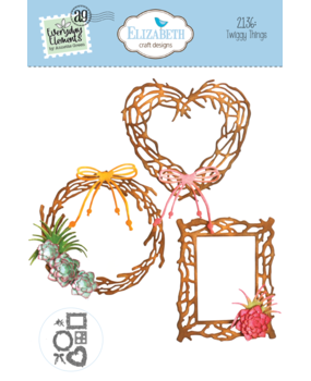 Elizabeth Craft Designs This Lovely Life Dies Twiggy Things (2136) Elizabeth Craft Designs This Lovely Life Dies Twiggy Things (2136)