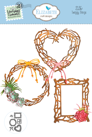 Elizabeth Craft Designs This Lovely Life Dies Twiggy Things (2136)