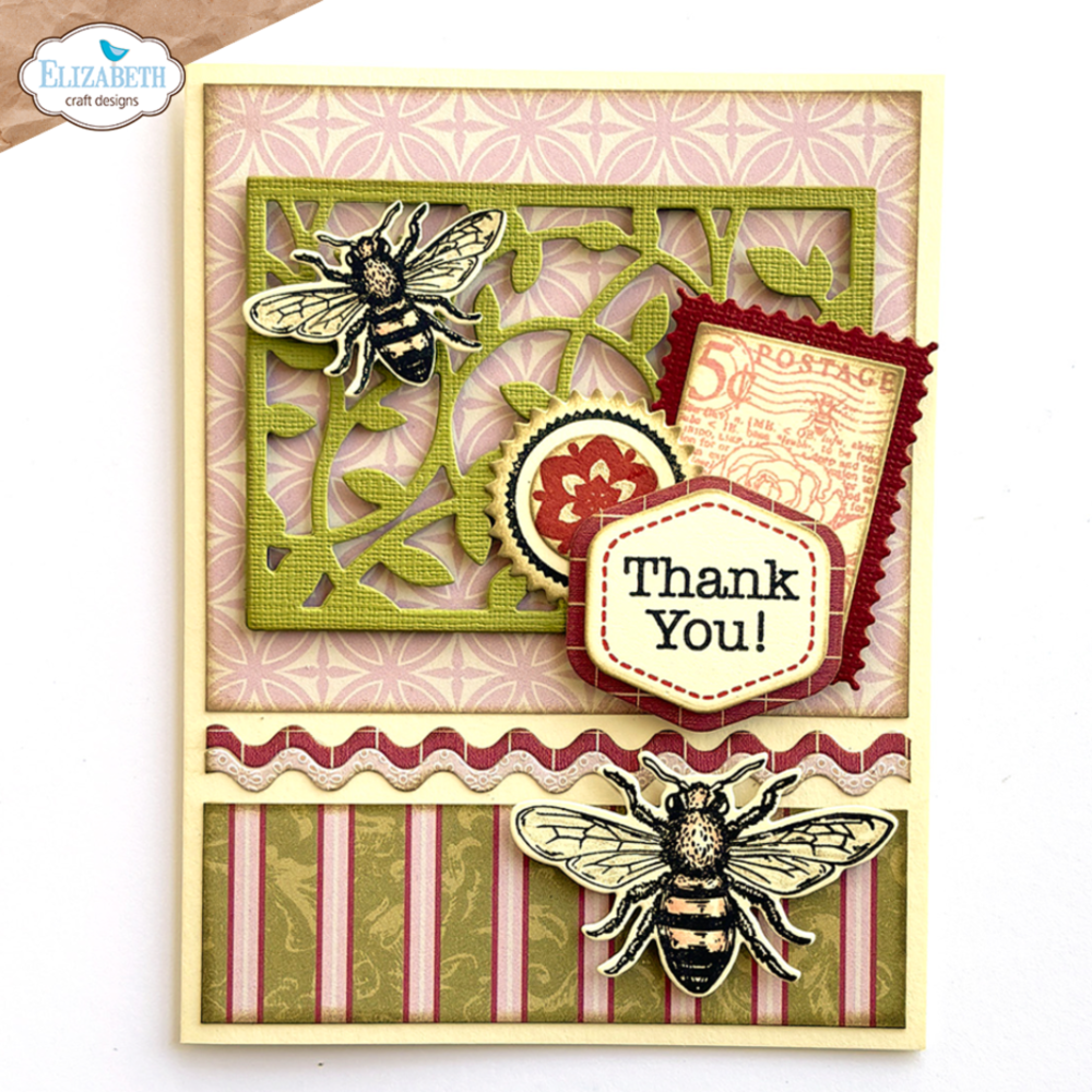 Elizabeth Craft Designs This Lovely Life Dies Circles, Banners & Ribbons (2138)