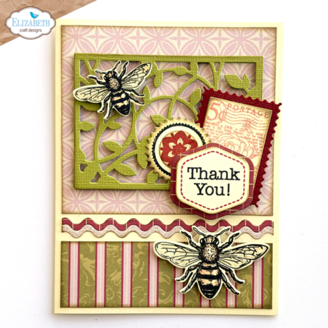 Elizabeth Craft Designs This Lovely Life Dies Circles, Banners & Ribbons (2138)