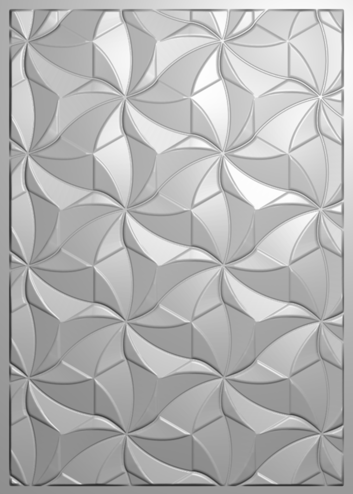 Crafter's Companion Geometric Swirls 3D Embossing Folder (CC-EF5-3D-GESW) Crafter's Companion Geometric Swirls 3D Embossing Folder (CC-EF5-3D-GESW)