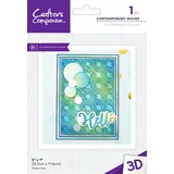 Crafter's Companion Contemporary Waves 3D Embossing Folder (CC-EF5-3D-COWA)