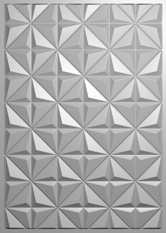 Crafter's Companion Geometric Diamonds 3D Embossing Folder (CC-EF5-3D-GEDI) Crafter's Companion Geometric Diamonds 3D Embossing Folder (CC-EF5-3D-GEDI)