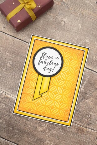 Crafter's Companion Retro Circles 3D Embossing Folder (CC-EF5-3D-RECI)