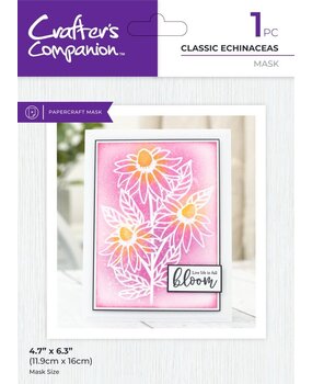 Crafter's Companion Classic Echinaceas Masking Stencil (CC-MASK-CLECH)