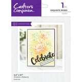 Crafter's Companion Exquisite Rose Masking Stencil (CC-MASK-EXROS)