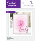 Crafter's Companion Blooming Peonies Masking Stencil (CC-MASK-BLPEO)