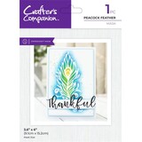 Crafter's Companion Peacock Feathers Masking Stencil (CC-MASK-PEFEA)