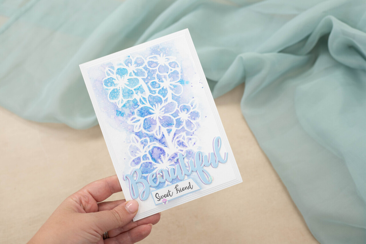 Crafter's Companion Charming Cherry Blossom Masking Stencil (CC-MASK-CHCHB)