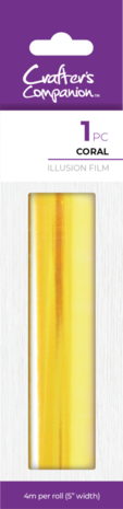 Crafter's Companion Illusion Film Coral (CC-ILF-COR) Crafter's Companion Illusion Film Coral (CC-ILF-COR)