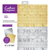 Crafter's Companion Everyday Opulence 12x12 Inch Luxury Mirror Card (CC-LMC12-EVOP)