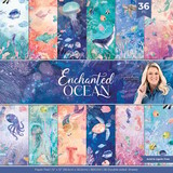 Crafter's Companion Enchanted Ocean 12x12 Inch Paper Pad (S-EO-PAD12)