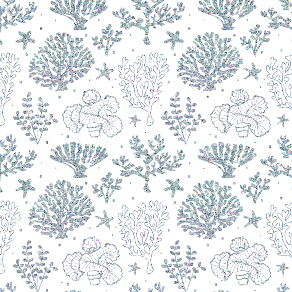 Crafter's Companion Enchanted Ocean 8x8 Inch Luxury Foiled Acetate (S-EO-ACE8-LUXF-I)