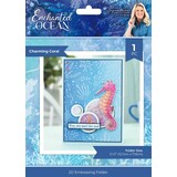 Crafter's Companion Enchanted Ocean 2D Embossing Folder Charming Coral (S-EO-EF5-CHCO)