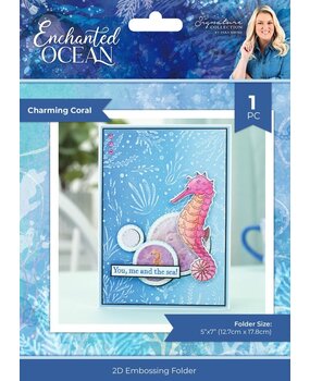 Crafter's Companion Enchanted Ocean 2D Embossing Folder Charming Coral (S-EO-EF5-CHCO) Crafter's Companion Enchanted Ocean 2D Embossing Folder Charming Coral (S-EO-EF5-CHCO)