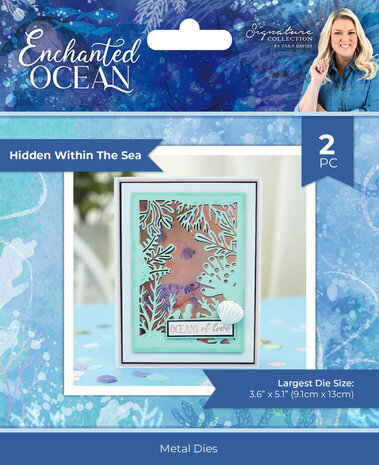 Crafter's Companion Enchanted Ocean Die Hidden within the Sea (S-EO-MD-CAD-HWTS)
