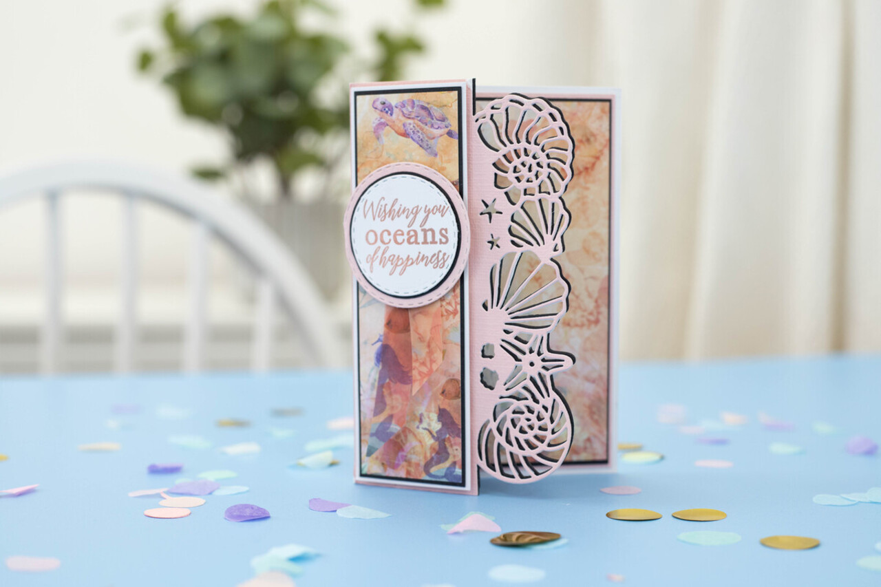 Crafter's Companion Enchanted Ocean Die Harmony of Shells (S-EO-MD-HAOS)