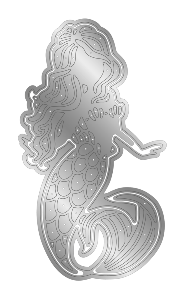 Crafter's Companion Enchanted Ocean Die Majestic Mermaid (S-EO-MD-MAME)