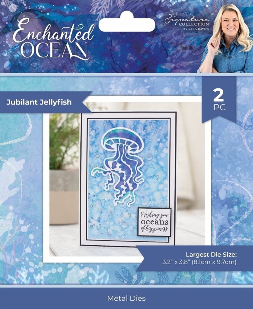 Crafter's Companion Enchanted Ocean Die Jubilant Jellyfish (S-EO-MD-JUJF) Crafter's Companion Enchanted Ocean Die Jubilant Jellyfish (S-EO-MD-JUJF)