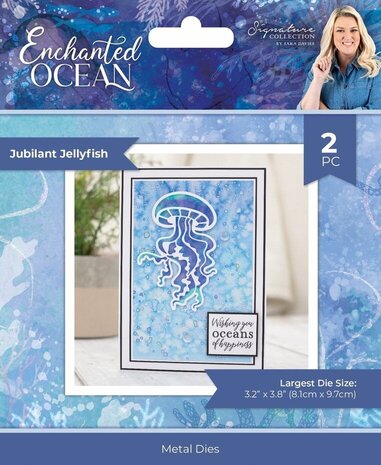 Crafter's Companion Enchanted Ocean Die Jubilant Jellyfish (S-EO-MD-JUJF) Crafter's Companion Enchanted Ocean Die Jubilant Jellyfish (S-EO-MD-JUJF)
