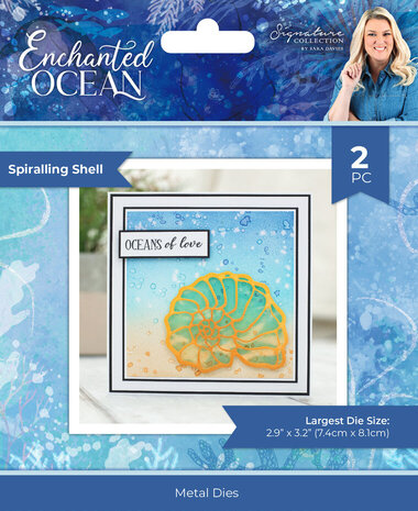 Crafter's Companion Enchanted Ocean Die Spiralling Shell (S-EO-MD-SPSH) Crafter's Companion Enchanted Ocean Die Spiralling Shell (S-EO-MD-SPSH)