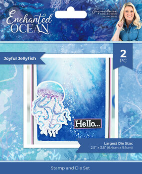 Crafter's Companion Enchanted Ocean Stamp & Die Joyful Jellyfish (S-EO-STD-JOJF) Crafter's Companion Enchanted Ocean Stamp & Die Joyful Jellyfish (S-EO-STD-JOJF)
