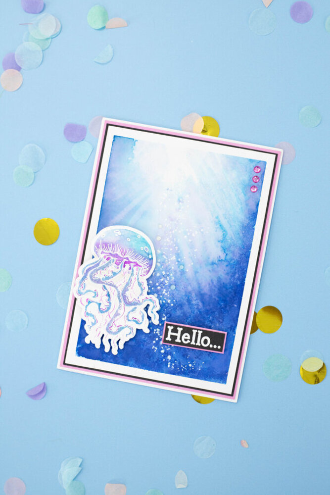 Crafter's Companion Enchanted Ocean Stamp & Die Joyful Jellyfish (S-EO-STD-JOJF) Crafter's Companion Enchanted Ocean Stamp & Die Joyful Jellyfish (S-EO-STD-JOJF)