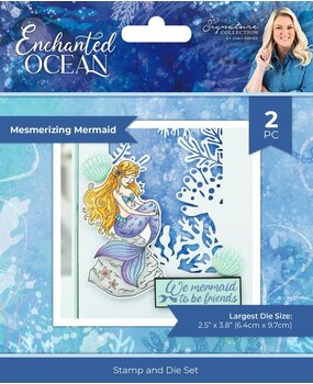 Crafter's Companion Enchanted Ocean Stamp & Die Mesmerizing Mermaid (S-EO-STD-MEME) Crafter's Companion Enchanted Ocean Stamp & Die Mesmerizing Mermaid (S-EO-STD-MEME)