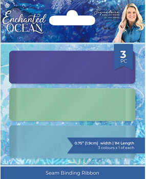 Crafter's Companion Enchanted Ocean Seam Binding Ribbon (S-EO-SBR)