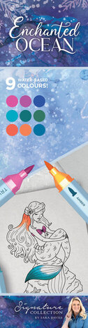 Crafter's Companion Enchanted Ocean TriColour Aqua Markers (S-EO-TCAQ) Crafter's Companion Enchanted Ocean TriColour Aqua Markers (S-EO-TCAQ)