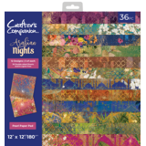 Crafter's Companion Arabian Nights 12x12 Inch Paper Pad (AN-PAD12)