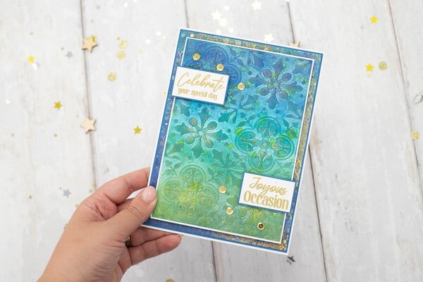 Crafter's Companion Arabian Nights 3D Embossing Folder Mosaic Tiles (AN-3D-3F5-MOTA) Crafter's Companion Arabian Nights 3D Embossing Folder Mosaic Tiles (AN-3D-3F5-MOTA)