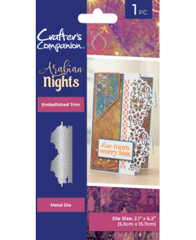 Crafter's Companion Arabian Nights Die Embellished Trim (AN-MD-EMTR) Crafter's Companion Arabian Nights Die Embellished Trim (AN-MD-EMTR)