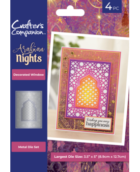 Crafter's Companion Arabian Nights Die Decorated Window (AN-MD-DEWI) Crafter's Companion Arabian Nights Die Decorated Window (AN-MD-DEWI)