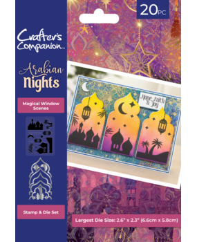 Crafter's Companion Arabian Nights Stamps & Die Magical Window Scene (AN-STD-MWSC) Crafter's Companion Arabian Nights Stamps & Die Magical Window Scene (AN-STD-MWSC)