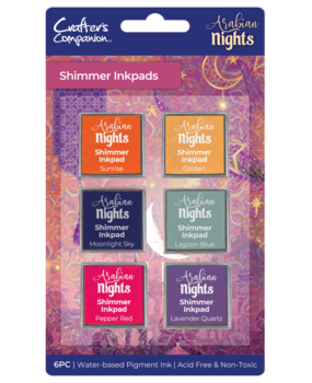 Crafter's Companion Arabian Nights Shimmer Inkpads (AN-IP-SHI) Crafter's Companion Arabian Nights Shimmer Inkpads (AN-IP-SHI)