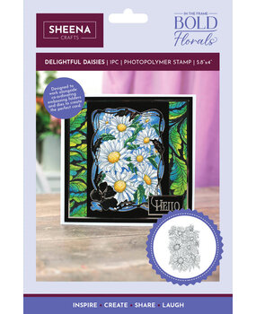 Sheena Bold Florals Clear Stamp Delightful Daisies (SD-ITF-BF-STP-DD)