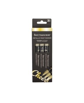 Spectrum Noir Metallic Paint Markers Champagne (MTPM-CHA3) Spectrum Noir Metallic Paint Markers Champagne (MTPM-CHA3)