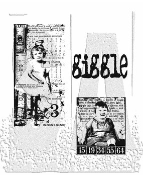 Stampers Anonymous Cling Stamps The Girls (CMS020)