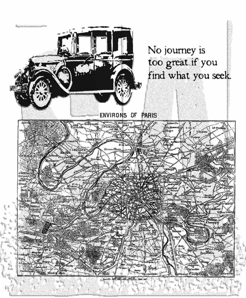 Stampers Anonymous Cling Stamps Road Trip (CMS015) Stampers Anonymous Cling Stamps Road Trip (CMS015)