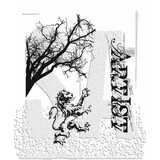 Stampers Anonymous Cling Stamps Regal Findings (CMS014)