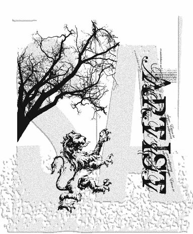 Stampers Anonymous Cling Stamps Regal Findings (CMS014) Stampers Anonymous Cling Stamps Regal Findings (CMS014)