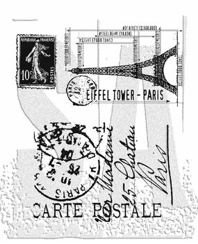 Stampers Anonymous Cling Stamps I See Paris (CMS009)