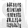 Stampers Anonymous Cling Stamps Grunge Alphabet (CMS008) Stampers Anonymous Cling Stamps Grunge Alphabet (CMS008)