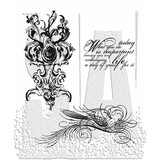 Stampers Anonymous Cling Stamps Fancy Flourish (CMS005)