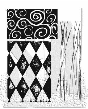 Stampers Anonymous Cling Stamps Creative Textures (CMS004) Stampers Anonymous Cling Stamps Creative Textures (CMS004)