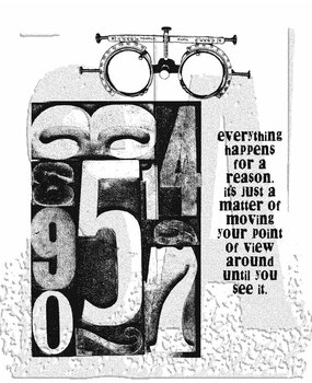 Stampers Anonymous Cling Stamps The Countdown (CMS002)